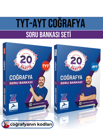 Coğrafyanın Kodları - TYT AYT SORU BANKASI SETİ - Paraf Z takımı