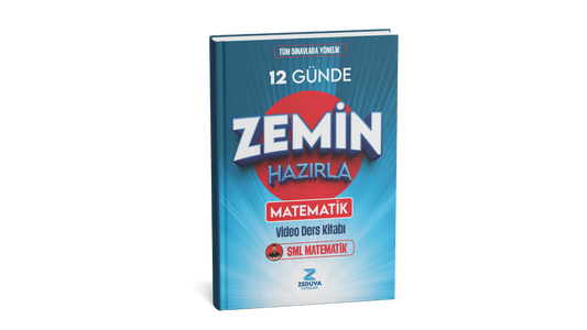 Zeduva 12 Günde Zemin Hazırla Matematik Video Ders Kitabı SML Matematik