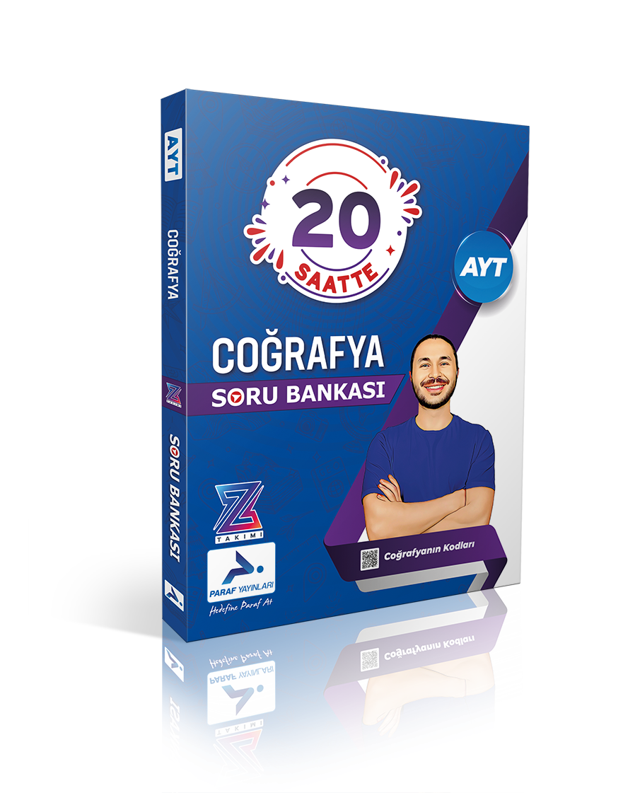 Coğrafyanın Kodları - AYT Coğrafya Soru Bankası - Paraf Z Takımı