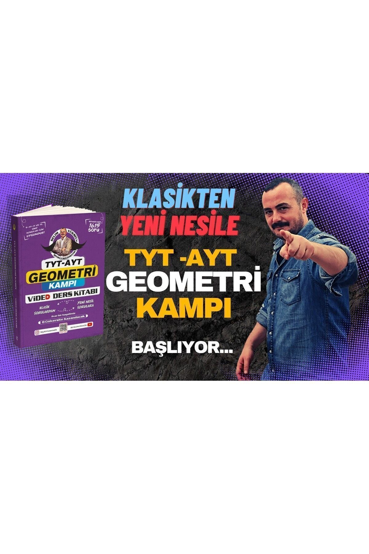 58 Günde Tyt Ayt Geometri Video Ders Kitabı Selim Yüksel